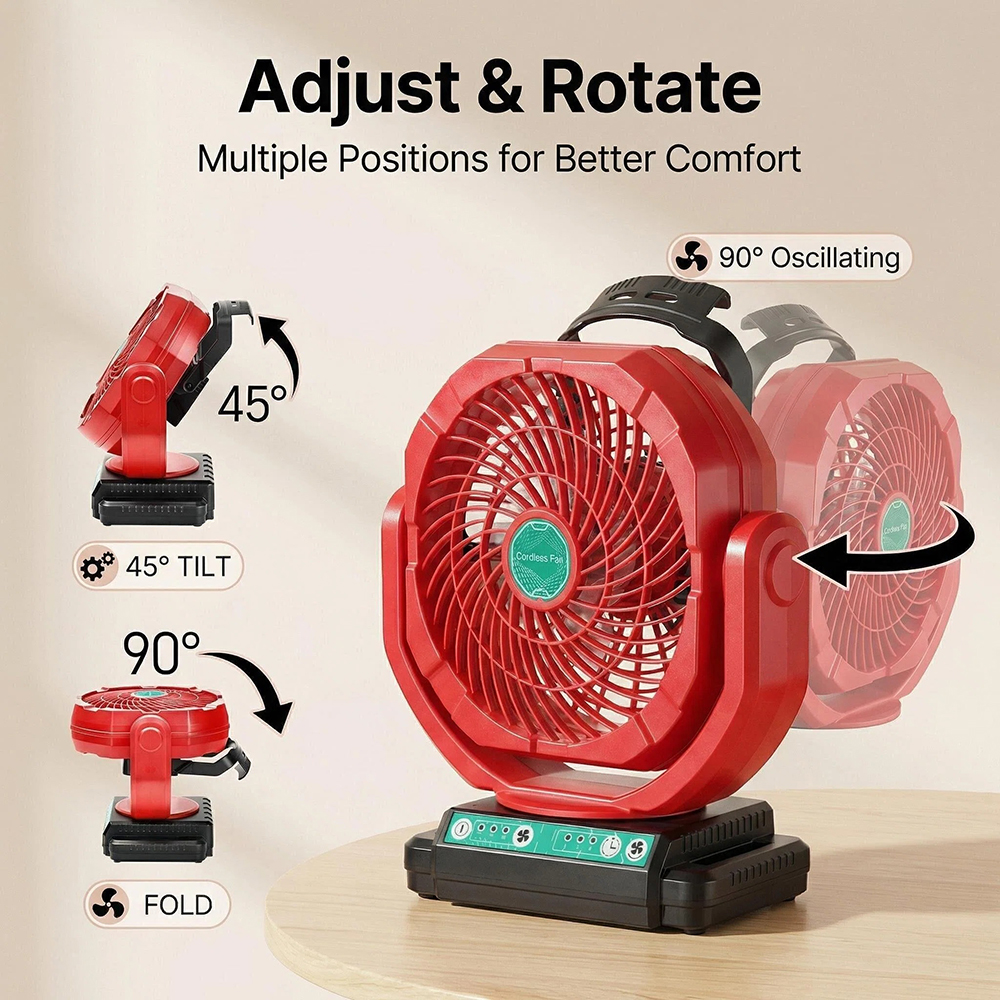 Cordless Outdoor Fan Compatibl - Outdoor Power Head Milwaukee ulasan dan harga