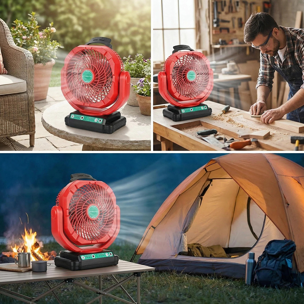 Cordless Outdoor Fan Compatibl - Outdoor Power Head Milwaukee ulasan dan harga
